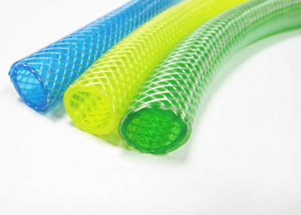 Buy cheap Food Grade Flexible Clear PVC Braided Hose , Braided Water Hose Cold Resistant from wholesalers