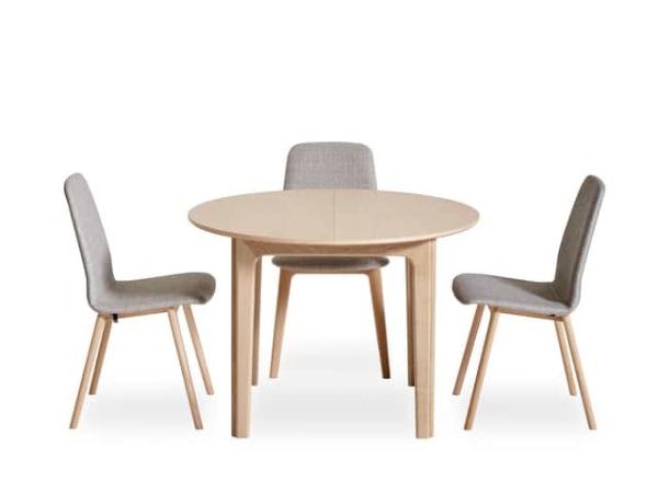 Buy cheap Easy Assembly Modern Indoor Furniture Sleek Durable Round Dining Table Set from wholesalers