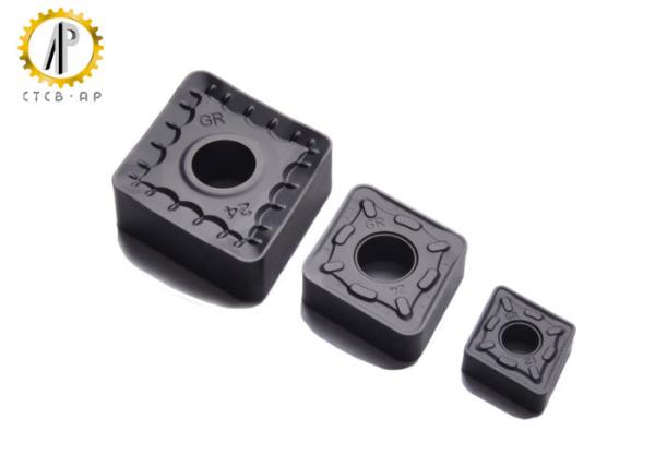 Buy cheap Steel Roughing Maching Tungsten Carbide Inserts , Carbide Insert Cutting Tools from wholesalers