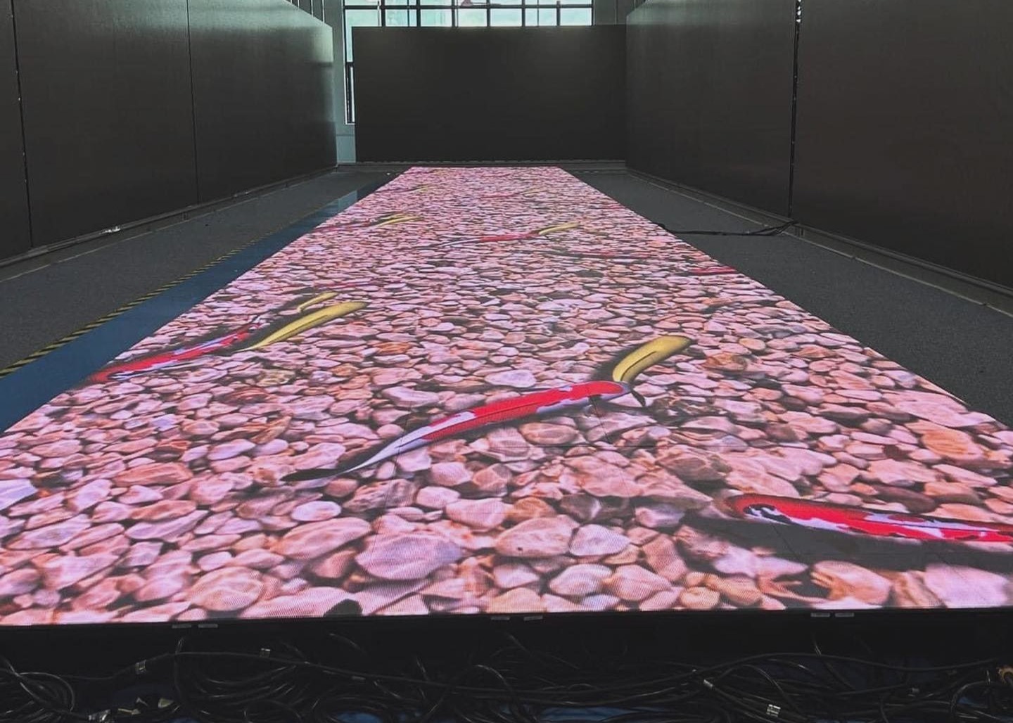 Outdoor SMD3535 Full Color LED Dance Floor 320mm X 160mm LED Module