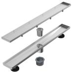 Vertical Shower Drains SUS304 Adjustable Linear Shower Drain American Style