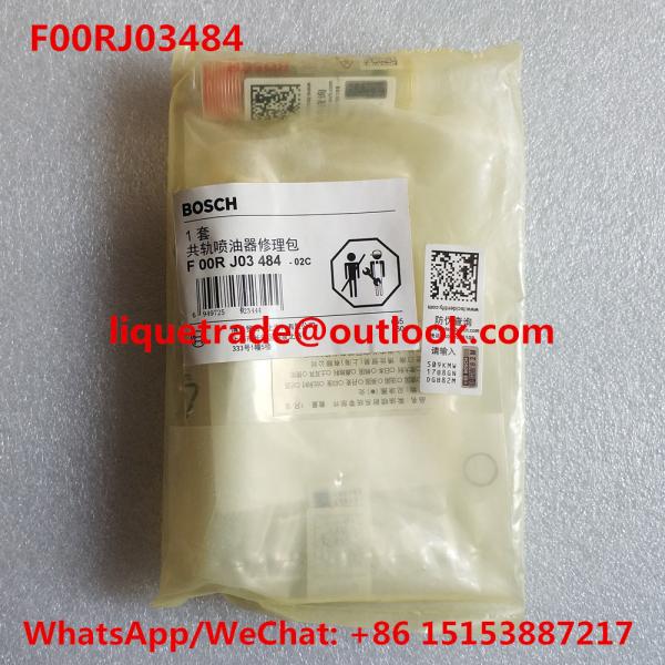 Buy cheap BOSCH Common rail injector repair kits F00RJ03484 (include DSLA140P1723,F00RJ02130,F00VC99002) for 0445120123, 4937065 from wholesalers