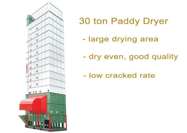 Buy cheap Large Drying Area 30 Ton Per Batch Grain Dryer , Low Temperature Grain Rice Mill Dryer from wholesalers