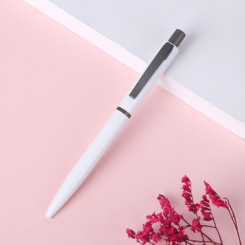 Customized Color Colour Pen Metal Gel Roller Pens PressBall Gel Pen for Office School