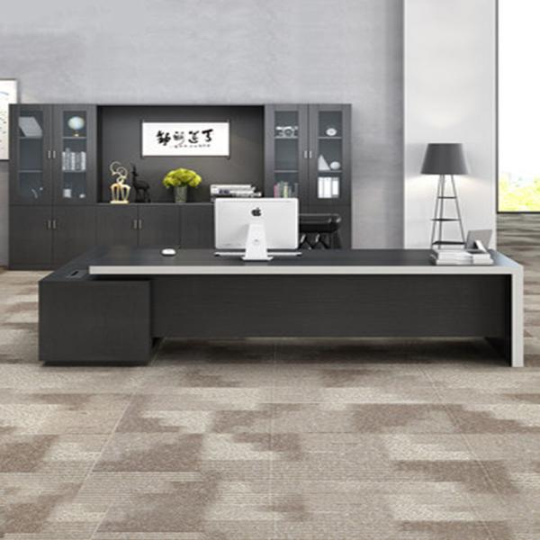 Buy cheap L Shape Executive Office Furniture Desk With Environmental Protection MDF Wood Material from wholesalers
