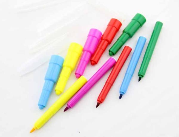Buy cheap gift use kids blow paint marker, blow marker pen for kids drawing from wholesalers