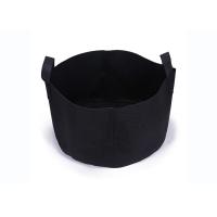 Buy cheap Light Weight Greenhouse Fabric Grow Bags , Black Planting Bags 1 - 30 Gallon product