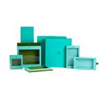 Multi Color Paper Gift Box Display With Clear PVC Window Boxes Kraft Paper