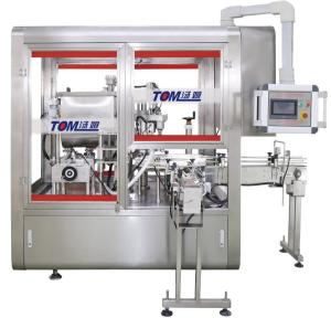 Wholesale Automatic Small Footprint Sauce Oil Filling Capping Tow In One Machine from china suppliers