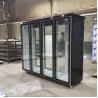 Buy cheap 2500L Reach In Cooler 4 Glass Door Refrigerator For Convenience Store from wholesalers