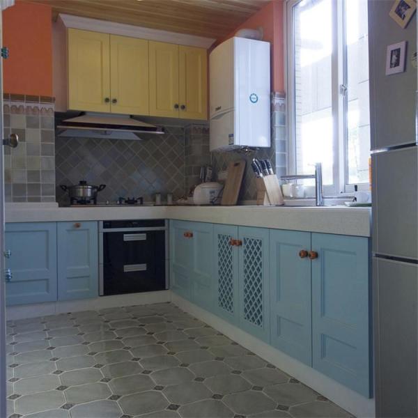 Buy cheap Plywood Door Solid Wood Kitchen Countertop Cabinet Sets from wholesalers