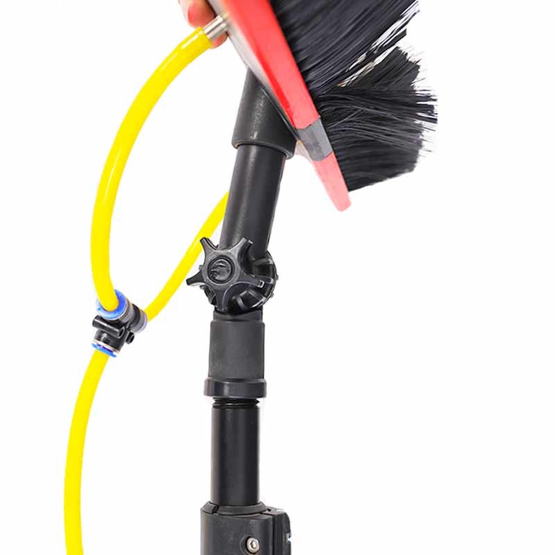 45ft Carbon Fiber Window Cleaning Pole for High-rise windows Easy to use, custom sizes, ODM