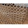 Buy cheap Chain Mail Weave Ring Mesh Curtain Stainless Steel Ceiling Treatment Decoration from wholesalers