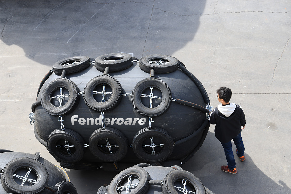 Fendercare Ship Floating Pneumatic Rubber Marine Fender for Boat