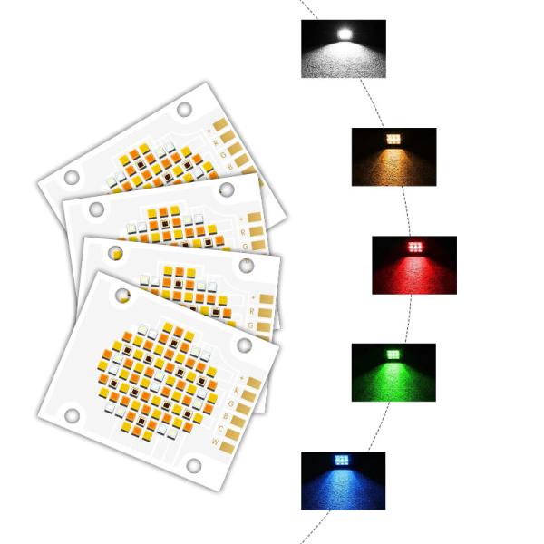 Buy cheap Five-Color Cob Chip 4050 180w Rgbwc Led Chip 21v 24v For Photography Light from wholesalers