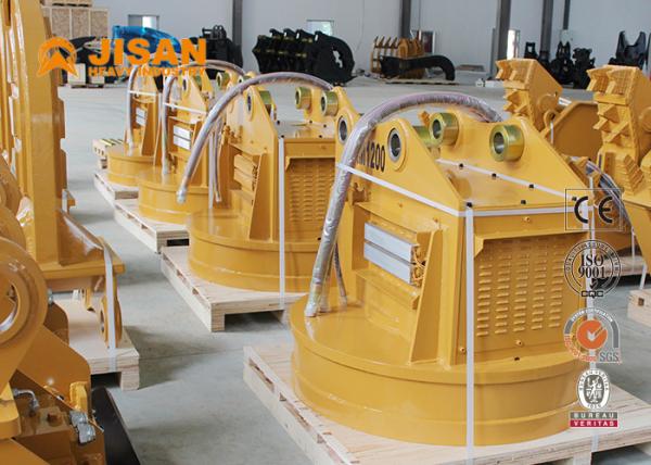 Buy cheap Electro Metal Scrap Lifting Magnet , Ripper Hydraulic Excavator Magnet from wholesalers