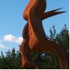 Buy cheap OEM ODM Service Large Metal Garden Ornaments With SGS Approval from wholesalers