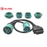 Buy cheap Deutsch J1939 Male Female to OBD 2 OBD2 Connector Splitter Y Cable With 4 Different Panel Mount Brackets from wholesalers