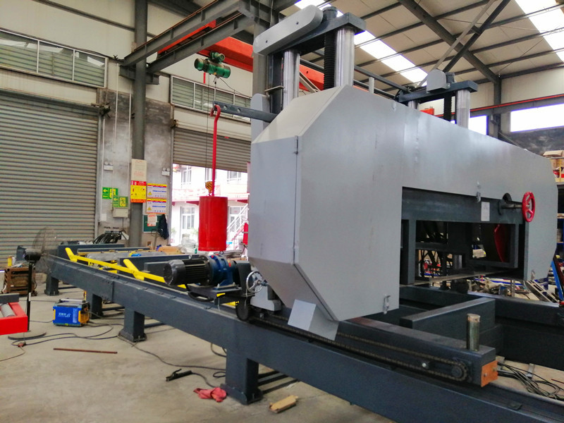 Hydraulic Automatic CNC Bandsaw Machine, Big band saw mills to cutting board wood