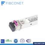 FTTH Fiber Optic 1.25gtx/1.25grx 20km Tx1490nm/Rx1310nm SFP Transceiver Steel