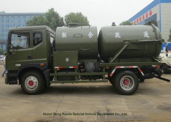 Buy cheap Heavy Duty Septic Vacuum Trucks For Oilfield / Fecal / Sewer Cleaning from wholesalers
