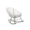 Buy cheap BSCI Approved Outdoor Rattan Rocking Chair Fire Resistant For Bistro from wholesalers