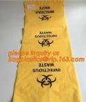 Extra large capacity biohazard drawtape trash bag interleaf coreless roll