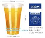 coffee cups with lids organic fancy disposable paper cup PLA,CPLA Biodegradable