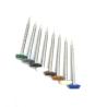 Buy cheap RAL9005 Black 50mm Plastic Head Nails A4 Stainless Steel Ring Shank Nail from wholesalers