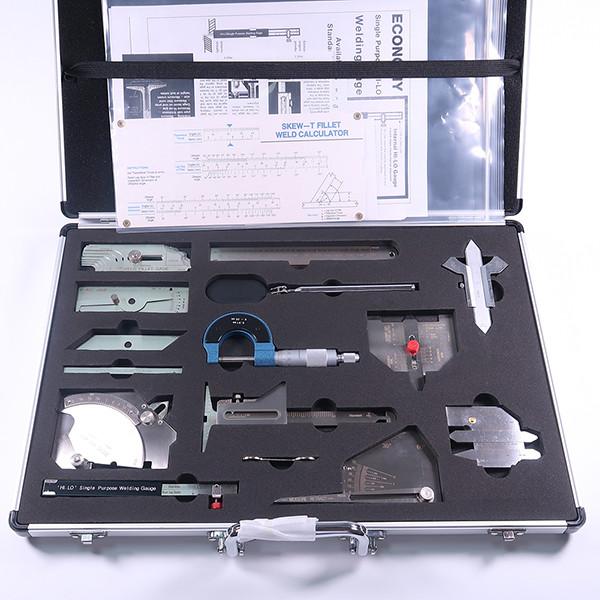 Buy cheap Non Destructive Testing Welding Gauge 13pcs Set Measurement Stainless Steel from wholesalers