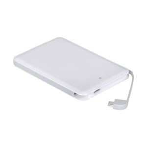 Buy cheap Micro USB Cable 10000mAh 9.8mm Inbuilt Cable Power Bank from wholesalers