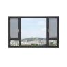 Buy cheap Horizontal Opening Pattern Modern Style Waterproof Aluminum Frame Glass Casement Windows from wholesalers