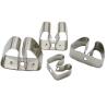 Buy cheap Customized Precision Mold Components Stainless Steel Metal Paper Binder Clips from wholesalers