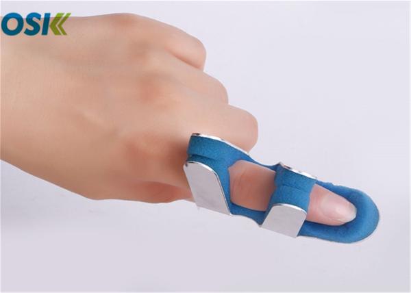 Buy cheap Blue Dislocated Finger Splint , Wound Dressing Type Orthopedic Finger Splint from wholesalers