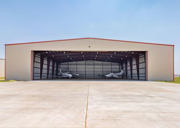 Buy cheap Modern Prefab Steel Structure Building Prefabricated Houses Aircraft Hangar from wholesalers