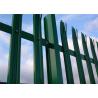 Buy cheap Galvanized Steel Palisade Fencing Easily Assembled Powder Coated Durability from wholesalers
