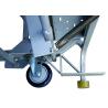 Buy cheap Six Steps Steel Industrial Rolling Ladder 300kg 2340mm Auxiliary Equipments from wholesalers