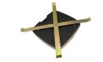 Buy cheap Exhibition Durable Black Flag Water Base , Plastic Outdoor Flag Pole Base from wholesalers