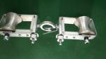 Aluminum Double Sheave Block For Changing Line / OPGW Cable Replacement Pulleys