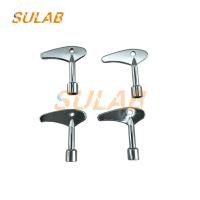 Buy cheap Elevator Lift Spare Parts Stainless Steel Triangle Door Lock Key Contact product