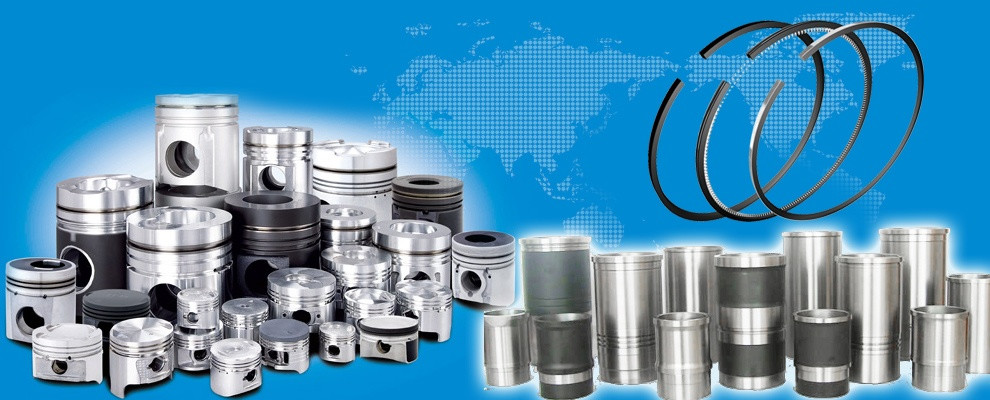 Heavy diesel Cylinder Liner kit 6D16 Piston Liner Ring Bushing & Piston ME072062