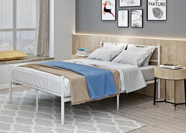 Buy cheap Hotel House Dormitory OEM Metal Double Bunk Bed from wholesalers