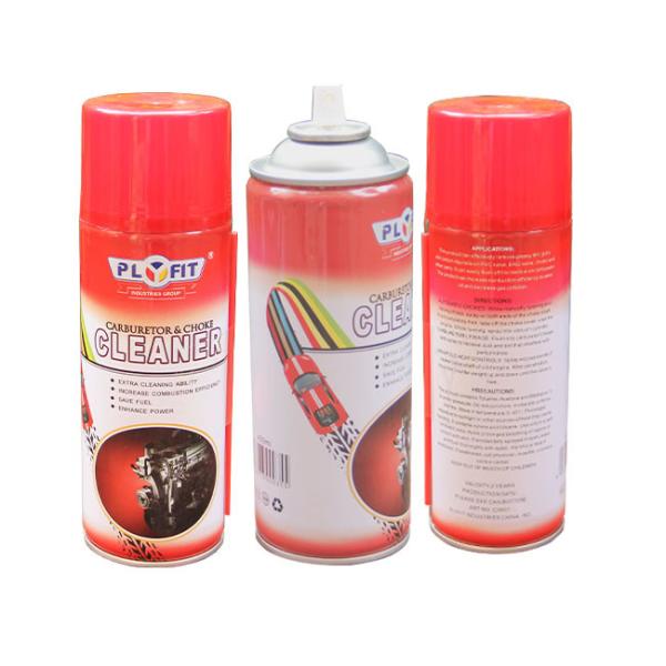 Buy cheap Oem Logo ISO9001 Tinplate 400ml Aerosol Carburetor Cleaner from wholesalers