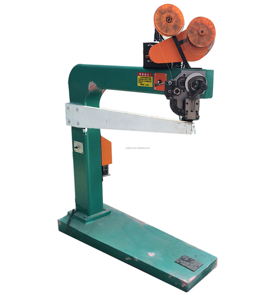 Low Power Consumption Carton Box Stitching Machine High Capacity
