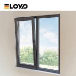 Commercial Aluminium Tilt And Turn Window Top Hung For Bathroom