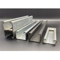 Buy cheap Hot Dip Galvanized Stainless Unistrut Channel Ss316 C Channel Strut OEM product
