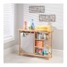 Buy cheap 3 Tier Bamboo Free Standing Shelves Clothes Rack Organizer ODM from wholesalers