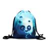 Buy cheap Sports Cloth Drawstring Bag Backpack Silk Screen Printed from wholesalers