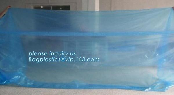 Buy cheap Giant jumbo big size poly pallet cover packaging bags with competitive price, 36 x 27 x 65" 1 Mil ldpe Clear Pallet Cove from wholesalers