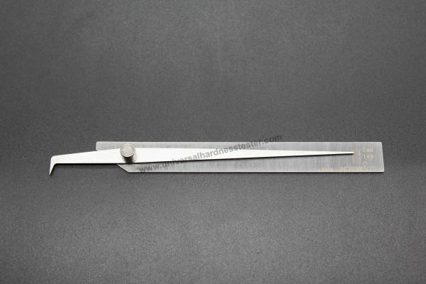 Buy cheap Welding Pit Gauge Undercuts / Pits to 0 - 2mm by 0.2mm Increments from wholesalers